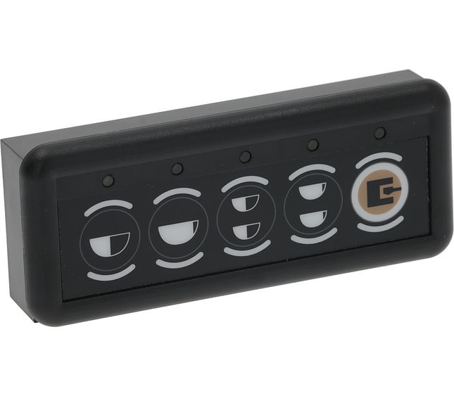 Sanremo Push-button Panel 5 Buttons