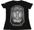 Sanremo T-shirt Sanremo Black Woman Size M