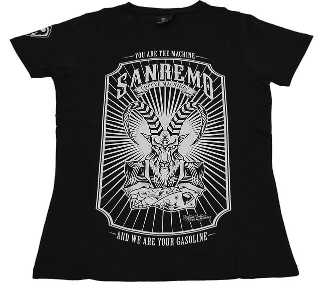 Sanremo T-shirt Sanremo Black Woman Size M
