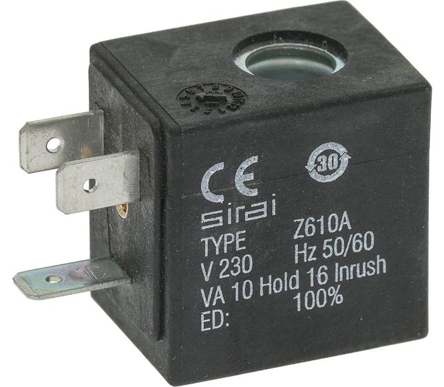 Bezzera / Faema Coil Sirai Z610a 230V 50/60HZ 6W