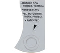 Victoria Arduino Grinding Adjustment Label