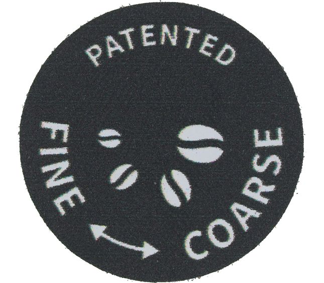 Victoria Arduino Handle Adhesive Label Grinder Register