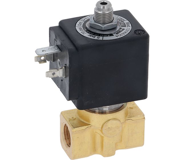 Victoria Arduino Solenoid Valve NC 3-way 1/4-1/4 Drain 1/8 220V