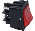 Victoria Arduino Double-pole Switch Red Luminous
