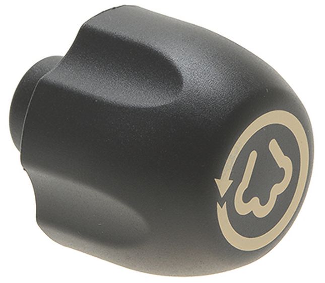 Wega Steam Tap Knob Black