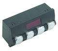 Wega Push-button Panel 4T Display Bl/chr