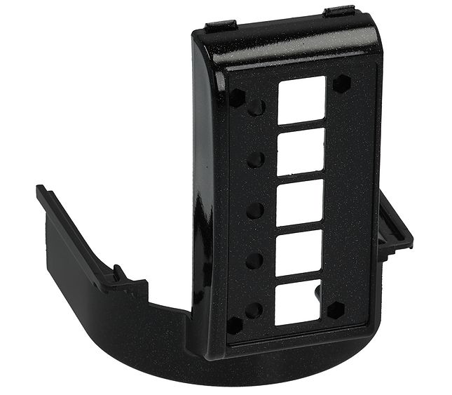 Wega Push-button Panel Holder Evd Black