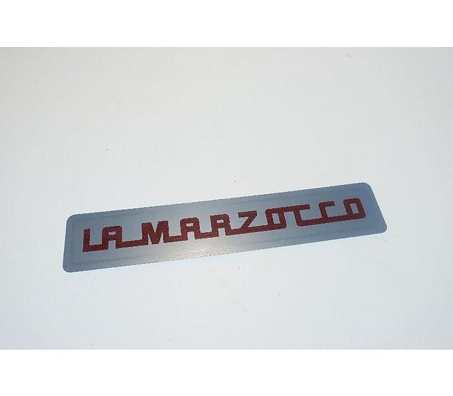 La Marzocco Targhetta in Alluminio 180X35 MM