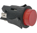 Brasilia Red Bipolar Push Button 16A 250V
