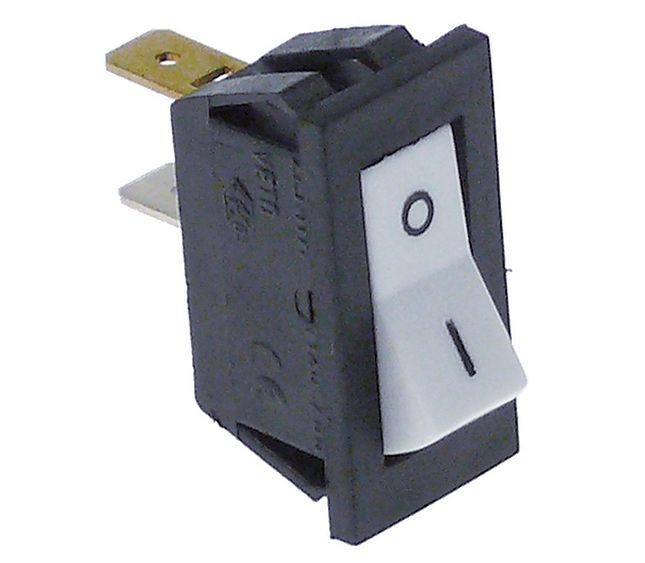 Brasilia Switch Bipolare White 10A 250V