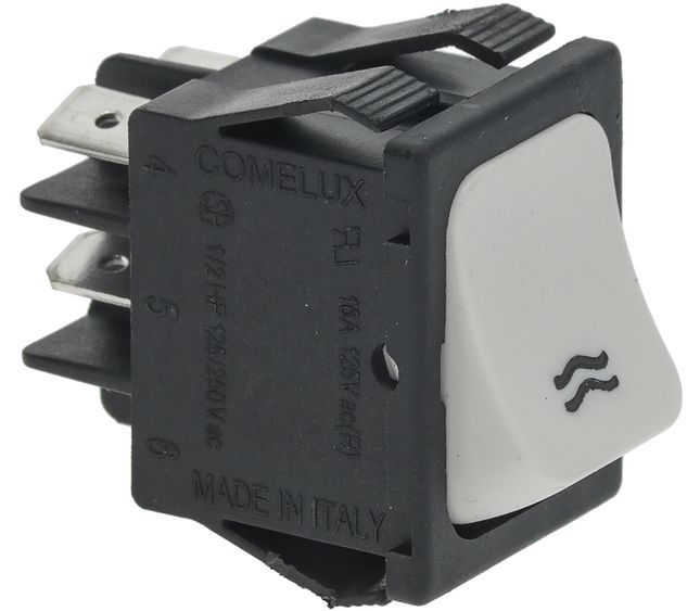 La Marzocco White Bipolar Push-button 16A 250V - MPN 1319033