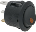 Compak Switch Black Single-pole10a 250V