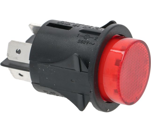 Brasilia Red Bipolar Switch 16A 250V - ACTION-LADY +22 more