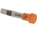 Quality Espresso Indicator Light Orange 250V