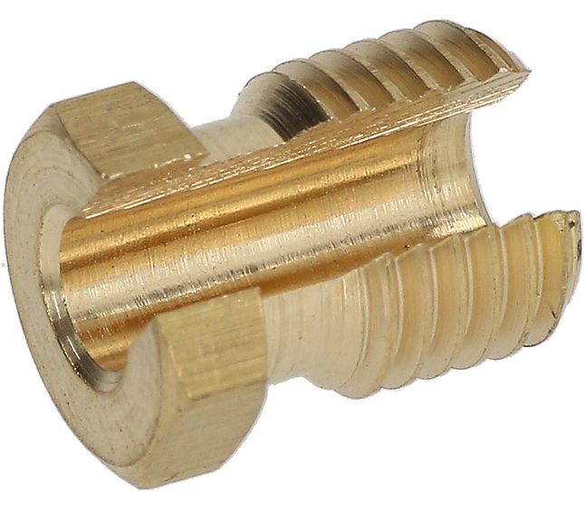 Brasilia Slotted Fitting M9x1