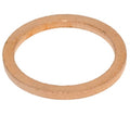 Universal Flat Gasket of Copper Ø 18X14X1.5 MM