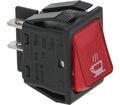 Brasilia Red Bipolar Switch 16A 250V