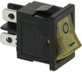 Brasilia Bipolar Switch Yellow 16A 250V