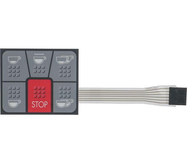 Faema Push-button Panel Membrane 6 Buttons