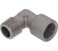 La Spaziale Nichel Plated L-fitting Ø 3/8"m-3/8"f