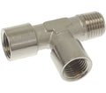 Carimali T-fitting Ø 1/4"f-1/4"f-1/4"m