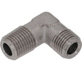 Universal Nichel Plated L-fitting Ø 1/4"m-1/4"m
