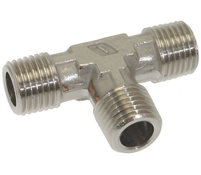 La Marzocco T-fitting Ø 1/4"m-1/4"m-1/4"m Nickel-plated