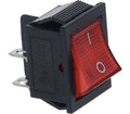 Compak Bipolar Switch Red 16A 250V