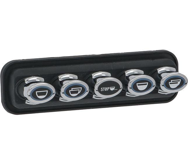 Faema Diaphragm Push-button Panel 5 Buttons