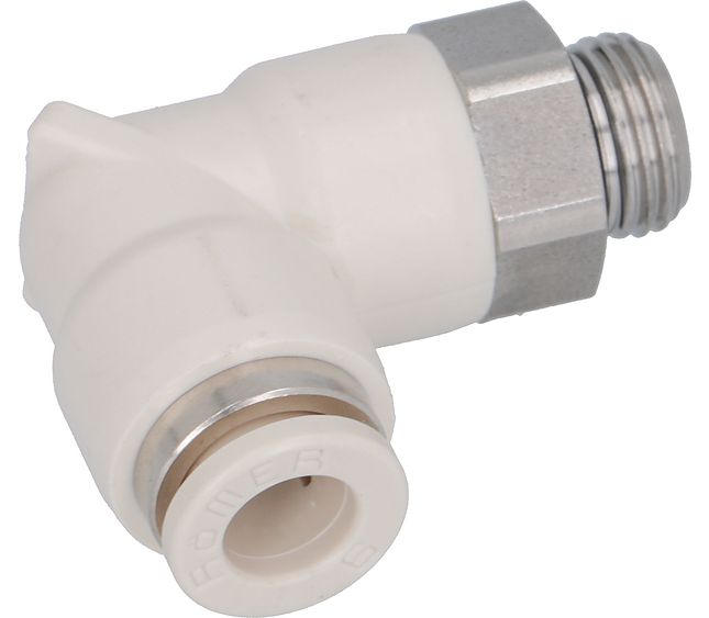 Faema L-fitting Ø 1/8"m - 6 MM