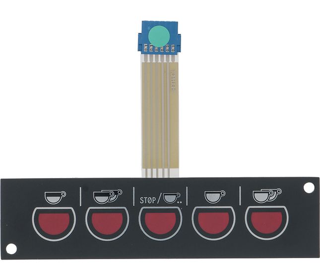 Faema Push-button Panel Membrane 5 Buttons
