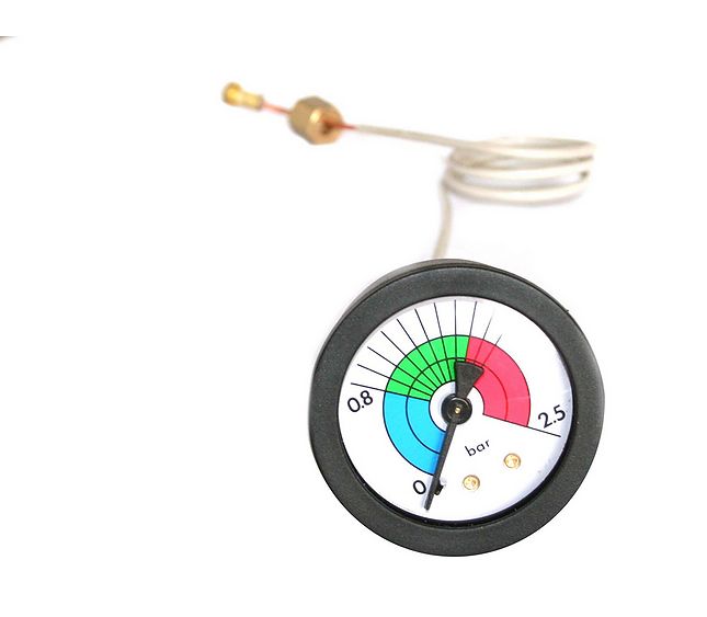 ECM Pressure Gauge Boiler 0÷2,5 Bar
