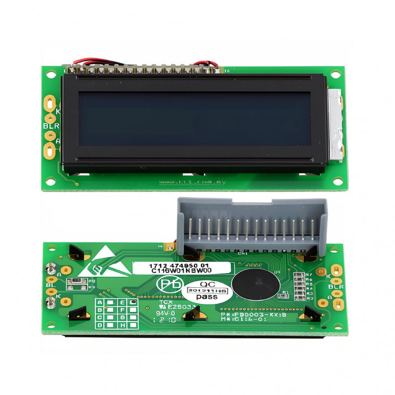 NECTA 1 X 16 BLUE DISPLAY