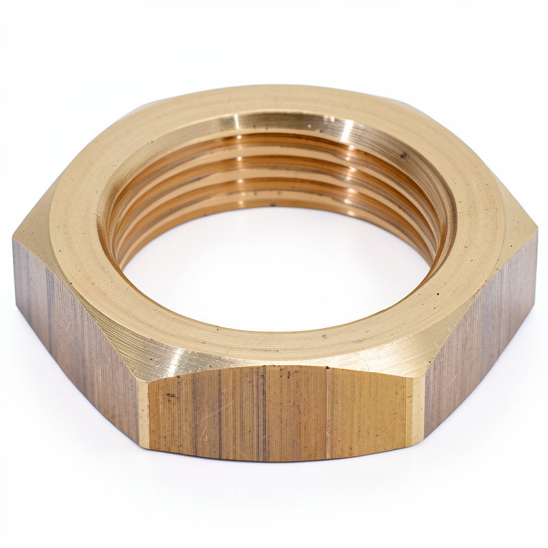 BRASS LOCKNUT 3/8