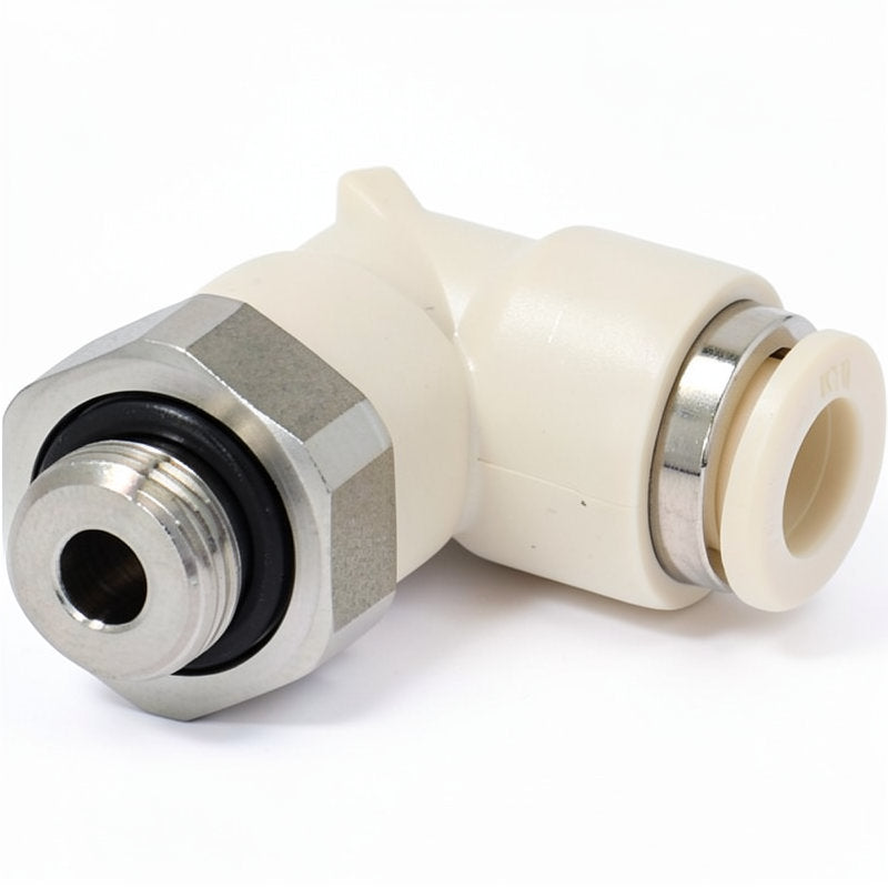 SWIVEL ELBOW FITTING 6MM X 1/8