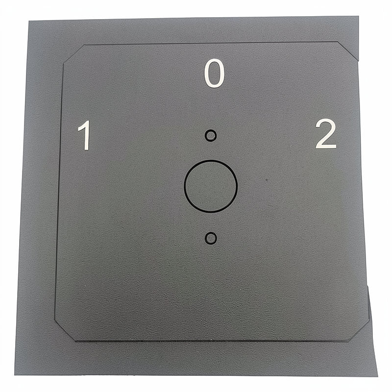 ASTORIA / WEGA SWITCH LABEL 1-0-2 BLACK 58 X 58