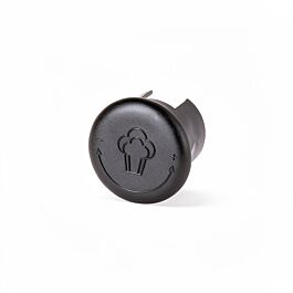Crem Steam Valve Knob Cap White - commercial coffee spare part