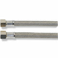 BRAIDED HOSE 0.28M 1/4F X 1/4F CONICAL BASE