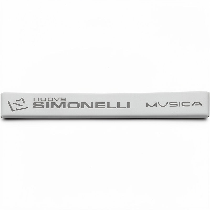 SIMONELLI ADHESIVE DECAL 95X18 TITANIUM BACKGROUND 1-3 SHINY - MUSICA