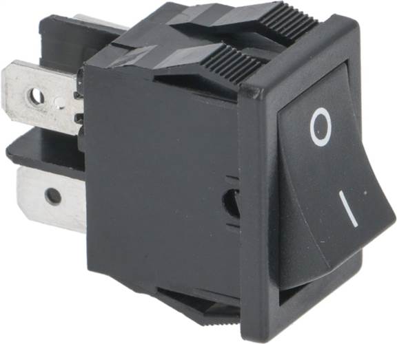 DeLonghi Bipolar Switch Black 16A 250V - commercial coffee spare part