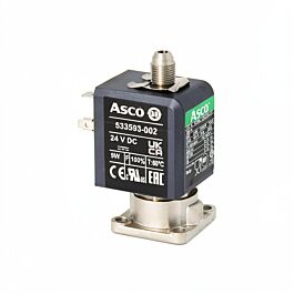 Asco 3 Way Solenoid Valve 24V 2MM 9W - Rancilio - commercial coffee spare part