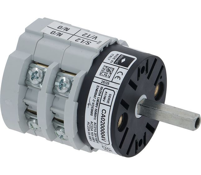 La Spaziale Selector Switch 0-1 Positions 20A 600V
