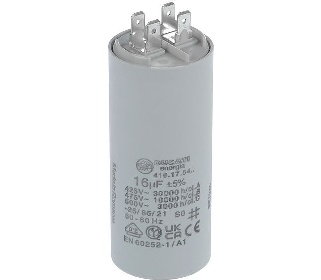 Macap Capacitor Ducati Energia 16µf