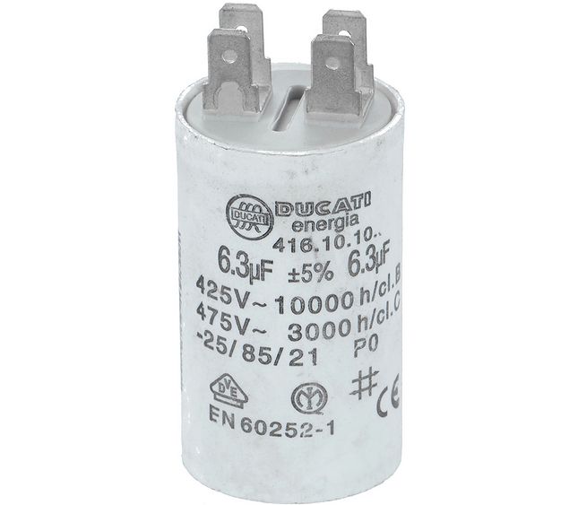 Macap Capacitor Ducati Energia 6.3µf