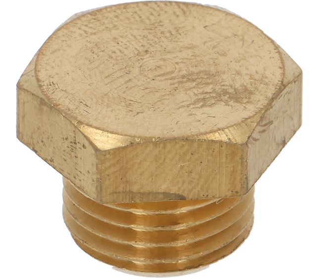 Wega Cap Brass Male Ø 1/4"m Wega