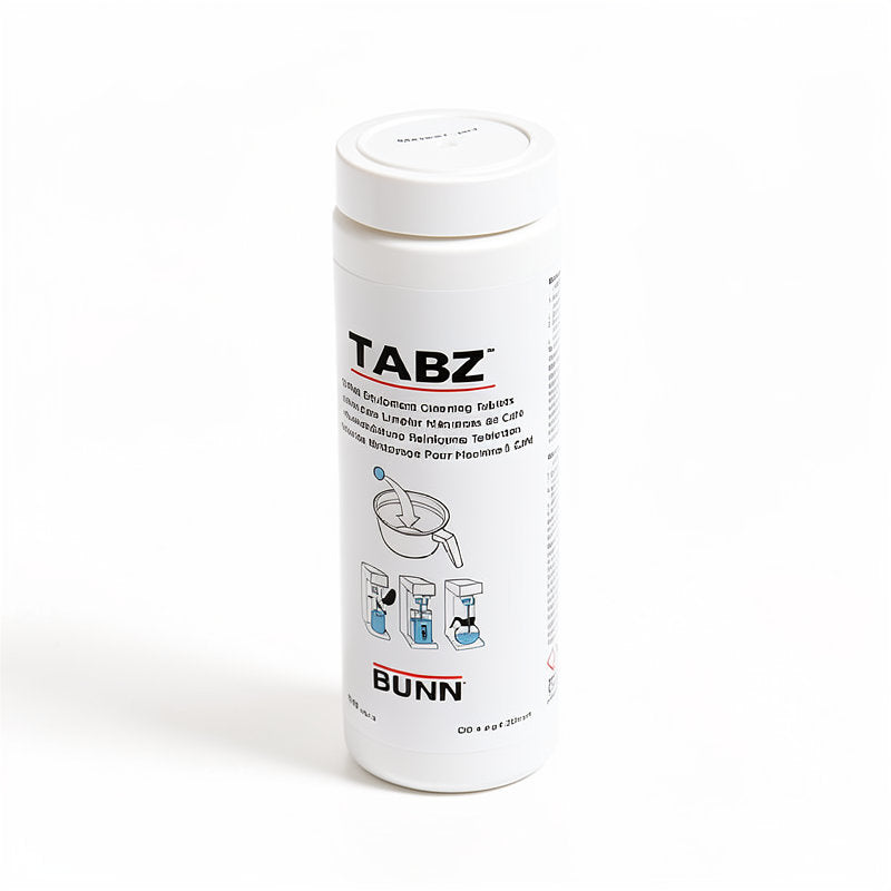 BUNN CLEANER, BREWER TABZ