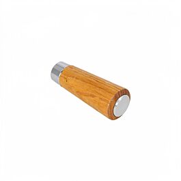 Crem Lever Steam Valve - Wood Oak Handle - commercial coffee spare part