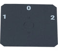 Wega Adhesive Label 1-0-2 Black