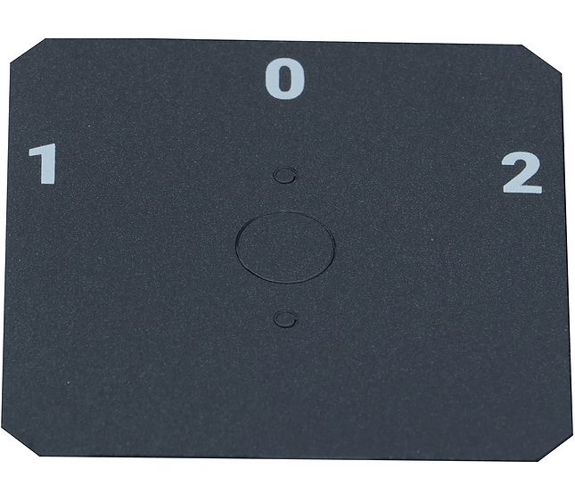Wega Adhesive Label 1-0-2 Black