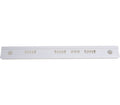 Wega Front Panel 3-group White